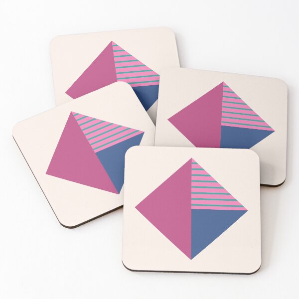 Item preview, Flat Diamond Modern Shape Art designed and sold by PurpleTank.