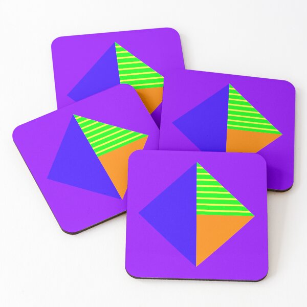 Item preview, Flat Diamond Modern Shape Art designed and sold by PurpleTank.