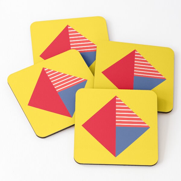 Item preview, Flat Diamond Modern Shape Art designed and sold by PurpleTank.