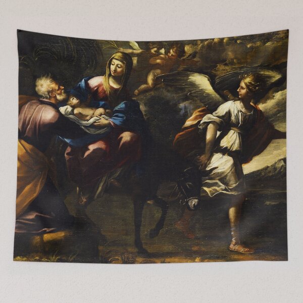 Item preview, The Flight into Egypt by Giovanni Andrea Donducci (1655) designed and sold by allhistory.