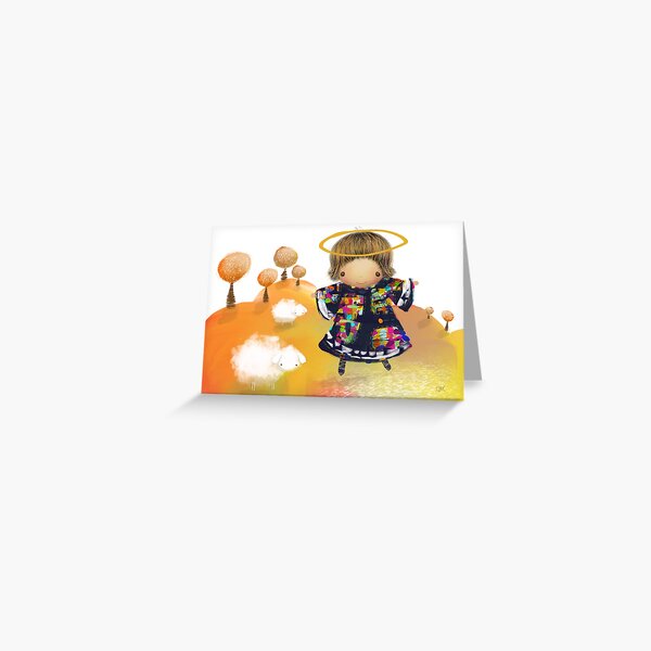 Little Angel Greeting Card
