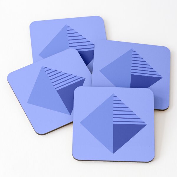 Item preview, Flat Diamond Modern Shape Art designed and sold by PurpleTank.