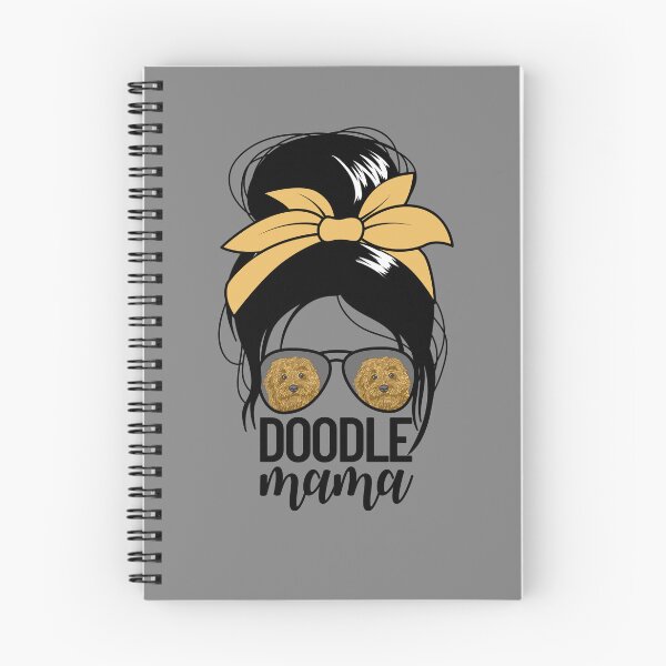 Item preview, Doodle Mama Messy Bun Women's Pet Golden Doodle Gear designed and sold by DynamicDesign.