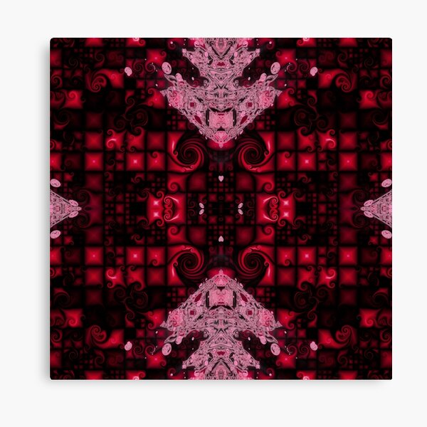 Harlequin Chessboard 2 Canvas Print