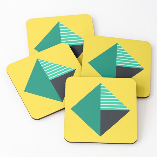 Item preview, Flat Diamond Modern Shape Art designed and sold by PurpleTank.