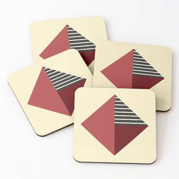 Item preview, Flat Diamond Modern Shape Art designed and sold by PurpleTank.