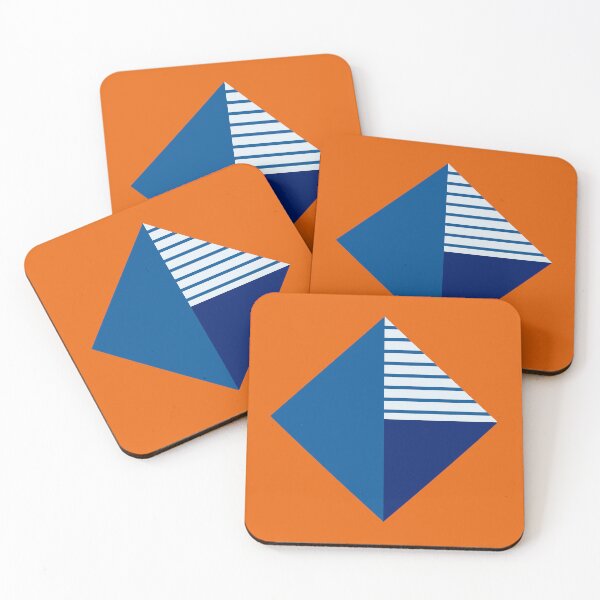 Item preview, Flat Diamond Modern Shape Art designed and sold by PurpleTank.
