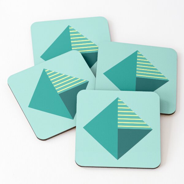 Item preview, Flat Diamond Modern Shape Art designed and sold by PurpleTank.