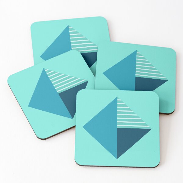 Item preview, Flat Diamond Modern Shape Art designed and sold by PurpleTank.