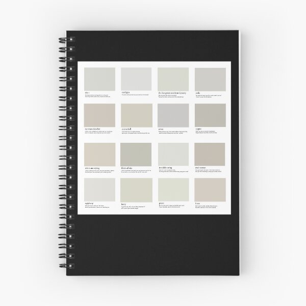 Item preview, Folklore Paint Swatch  Taylor Swift   designed and sold by slezakghreachyo.