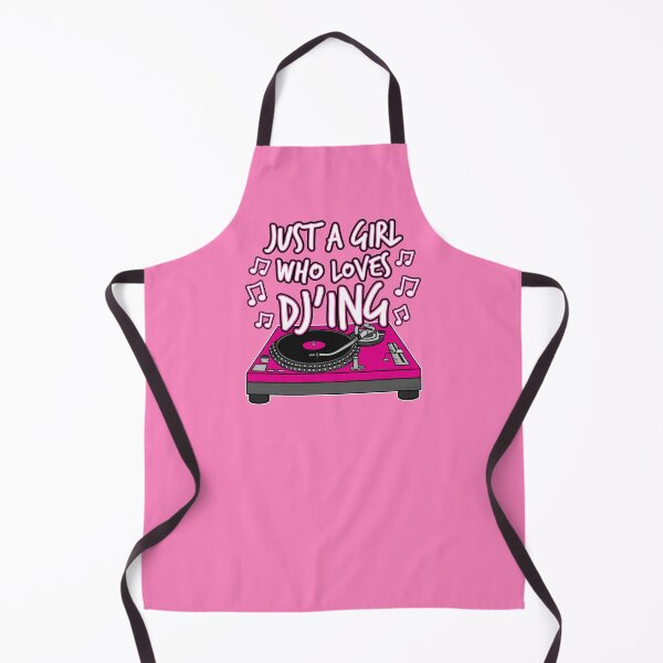 Item preview, Just A Girl Who Loves DJ'ing, Female DJ designed and sold by doodlerob.