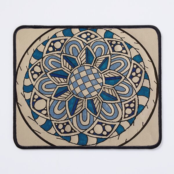 Item preview, Trepidatious Blue designed and sold by WaltonArts.