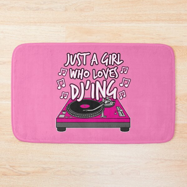 Item preview, Just A Girl Who Loves DJ'ing, Female DJ designed and sold by doodlerob.