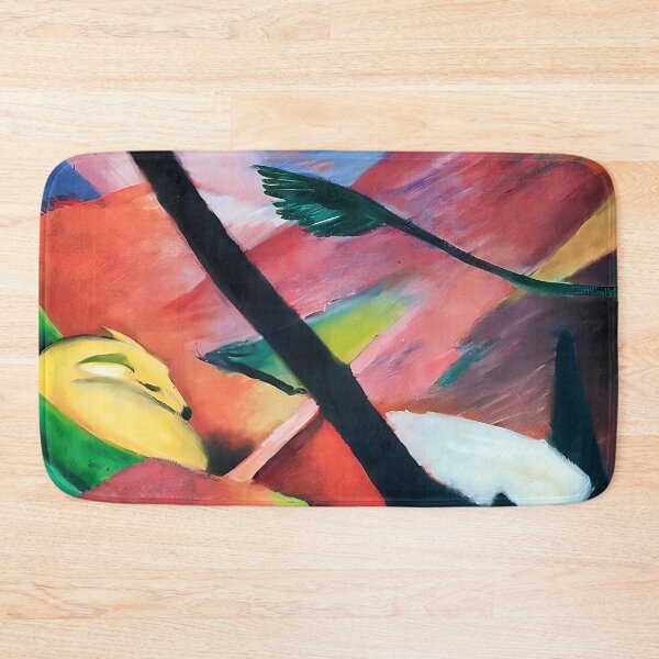 Item preview, Deer in the Forest II by Franz Marc designed and sold by WonderweissStudio.
