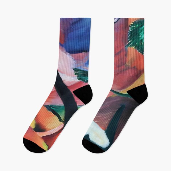 Item preview, Deer in the Forest II by Franz Marc designed and sold by WonderweissStudio.
