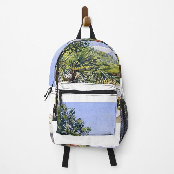 Item preview, The Sierra Nevada from the gardens of the Mosque, Granada, Spain designed and sold by Margaret Merry.
