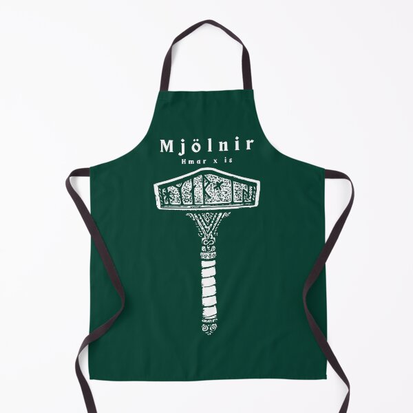 Item preview, Norse Mythology Mjolnir (white print) designed and sold by CreatorJ.