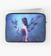 Schillernde Fee & Drache Laptoptasche