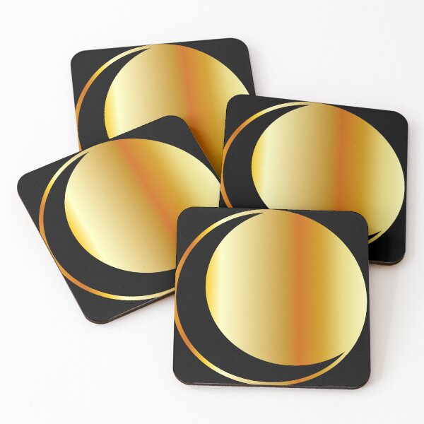 Item preview, Moon phases in gold designed and sold by bernd49.