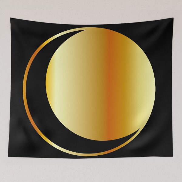 Item preview, Moon phases in gold designed and sold by bernd49.