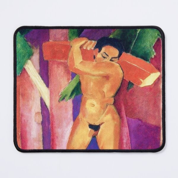 Item preview, Woodcutter by Franz Marc designed and sold by WonderweissStudio.
