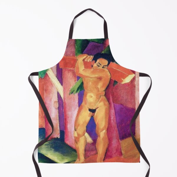 Item preview, Woodcutter by Franz Marc designed and sold by WonderweissStudio.
