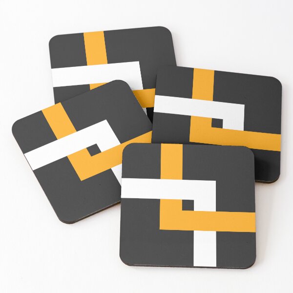Item preview, Geometric minimalist lines Orange designed and sold by RiciPaneto.
