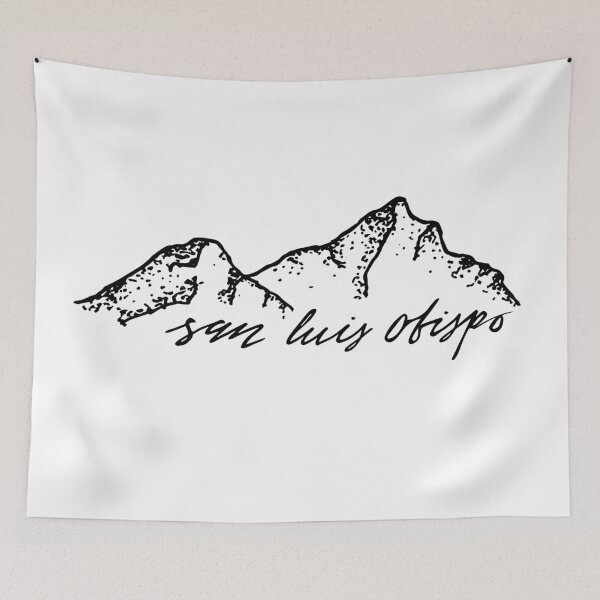 Item preview, San Luis Obispo Hills designed and sold by dcatelli.