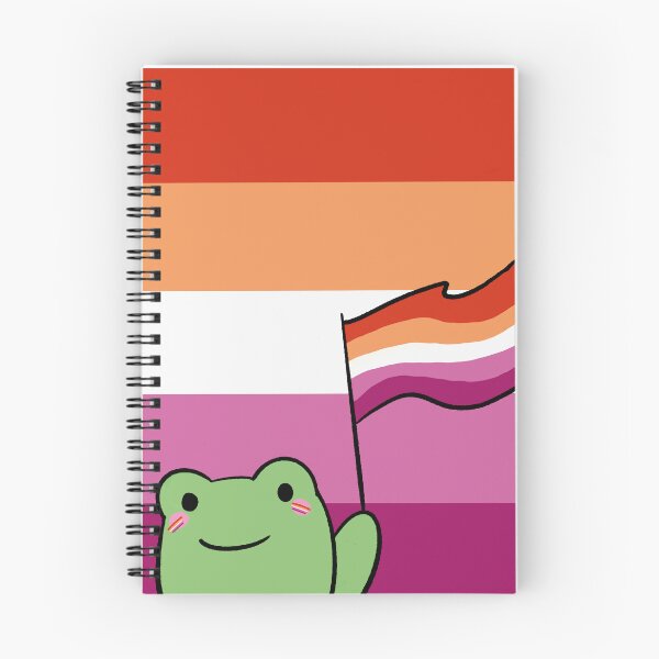 Item preview, Frog Lesbian Visibility Flag designed and sold by uchix.