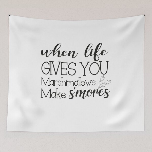 Item preview, When Life Gives You Marshmallows Make S'mores designed and sold by NewAdventure.