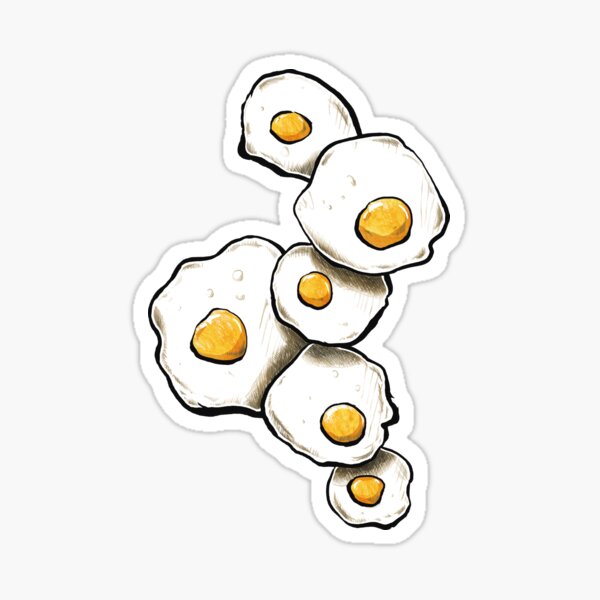 Fried Eggs Sticker
