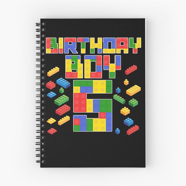 Item preview, Kid 5th Birthday Boy Master Builder 5 Year Old Block Builder Gear designed and sold by DynamicDesign.