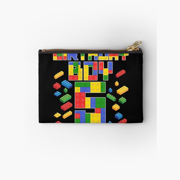 Item preview, Kid 5th Birthday Boy Master Builder 5 Year Old Block Builder Gear designed and sold by DynamicDesign.