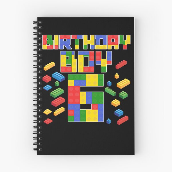 Item preview, Kid 6th Birthday Boy Master Builder 6 Year Old Block Builder Gear designed and sold by DynamicDesign.