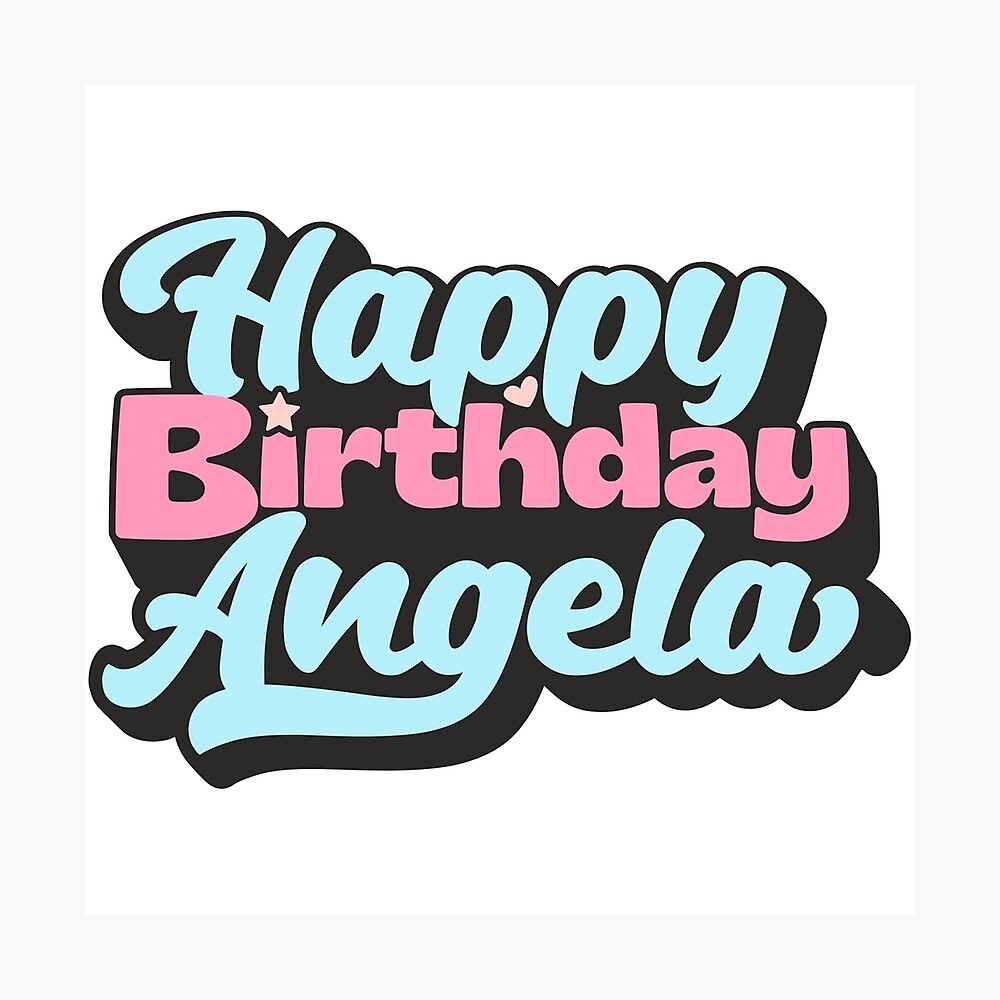 Happy Birthday Angela, Gift for Angela, Custom Gift Angela, Personalized  Gift Angela, Angela Gift, Birthday Gift