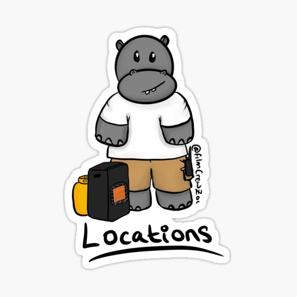 Item preview, Locations Hippo designed and sold by Aoife Murray.