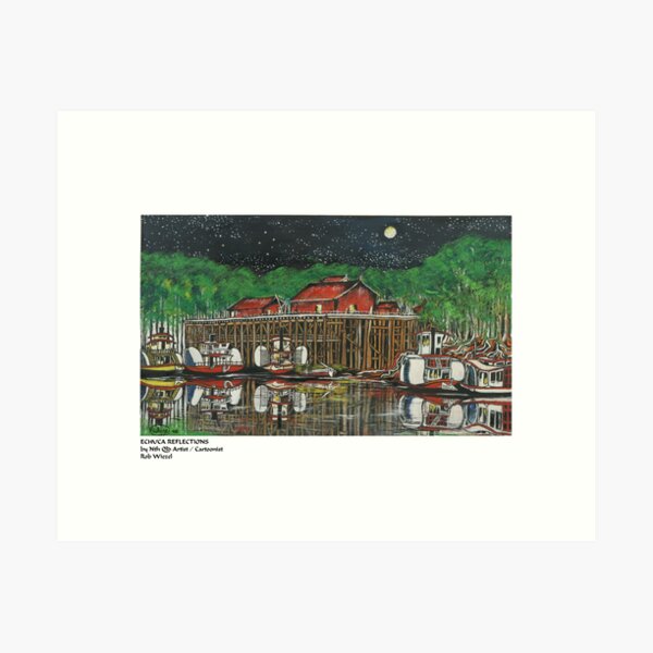 Item preview, ECHUCA REFLECTIONS designed and sold by ROB51.