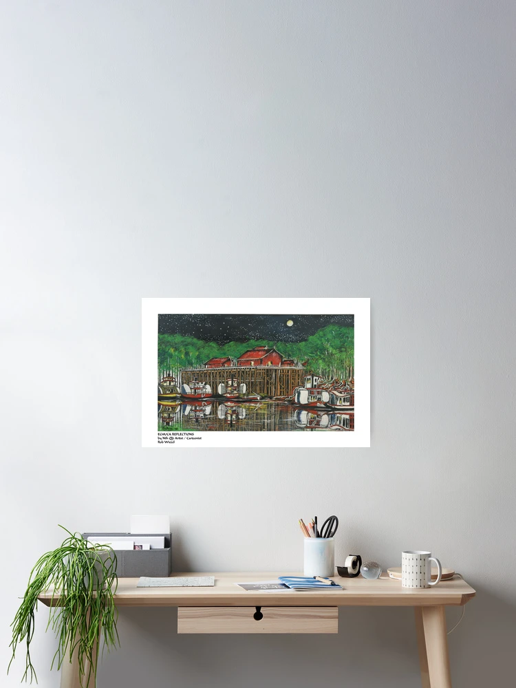 Thumbnail 2 of 3, Poster, ECHUCA REFLECTIONS designed and sold by ROB51.