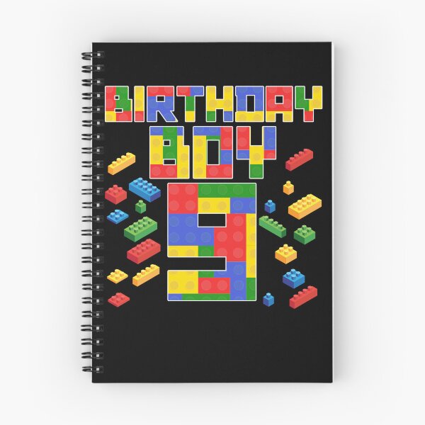 Item preview, Kid 9th Birthday Boy Master Builder 9 Year Old Block Builder Gear designed and sold by DynamicDesign.