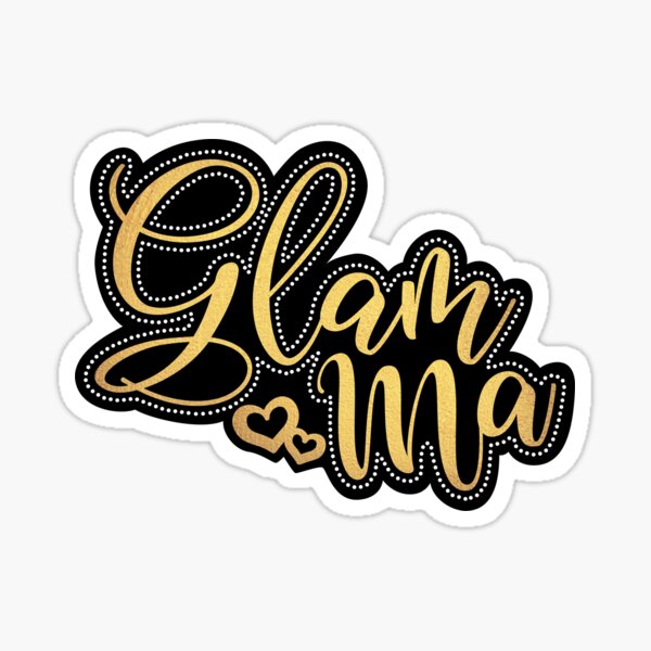 FAADBUK Grandmother Gift Glam-ma Gift Nana Gift Best Glam-ma Ever Grandmother Birthday Gift Gift for Grandma