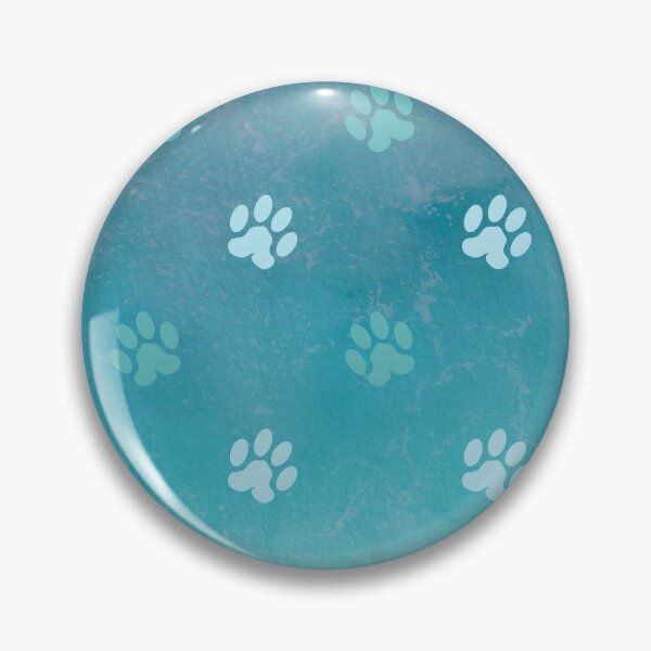 Item preview, ombre blue ocean cat and dog paw print designed and sold by Beeroclock.