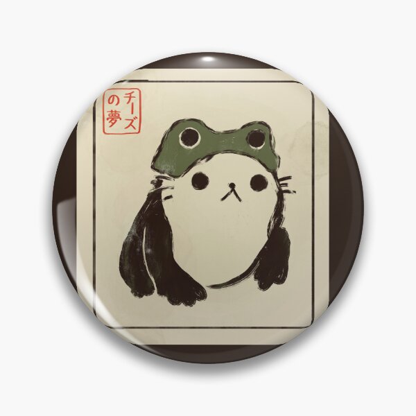 Item preview, Cat in a frog hat designed and sold by cheezup.