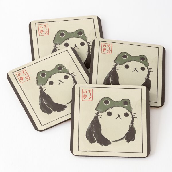 Item preview, Cat in a frog hat designed and sold by cheezup.