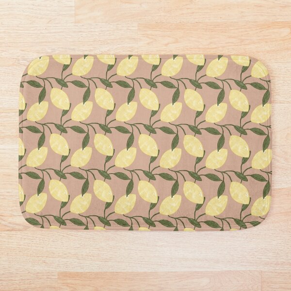 Item preview, Lemon Branches in Beige designed and sold by yvonnezstudios.