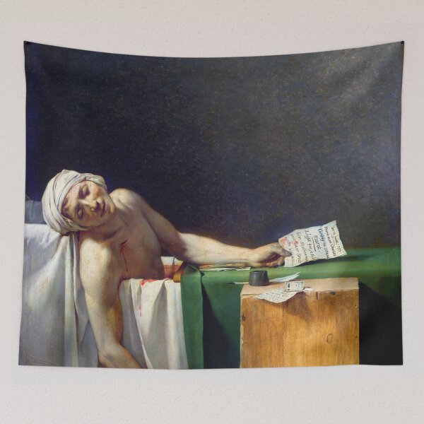 Item preview, The Death of Marat by Jacques-Louis David designed and sold by TeeARTHY.