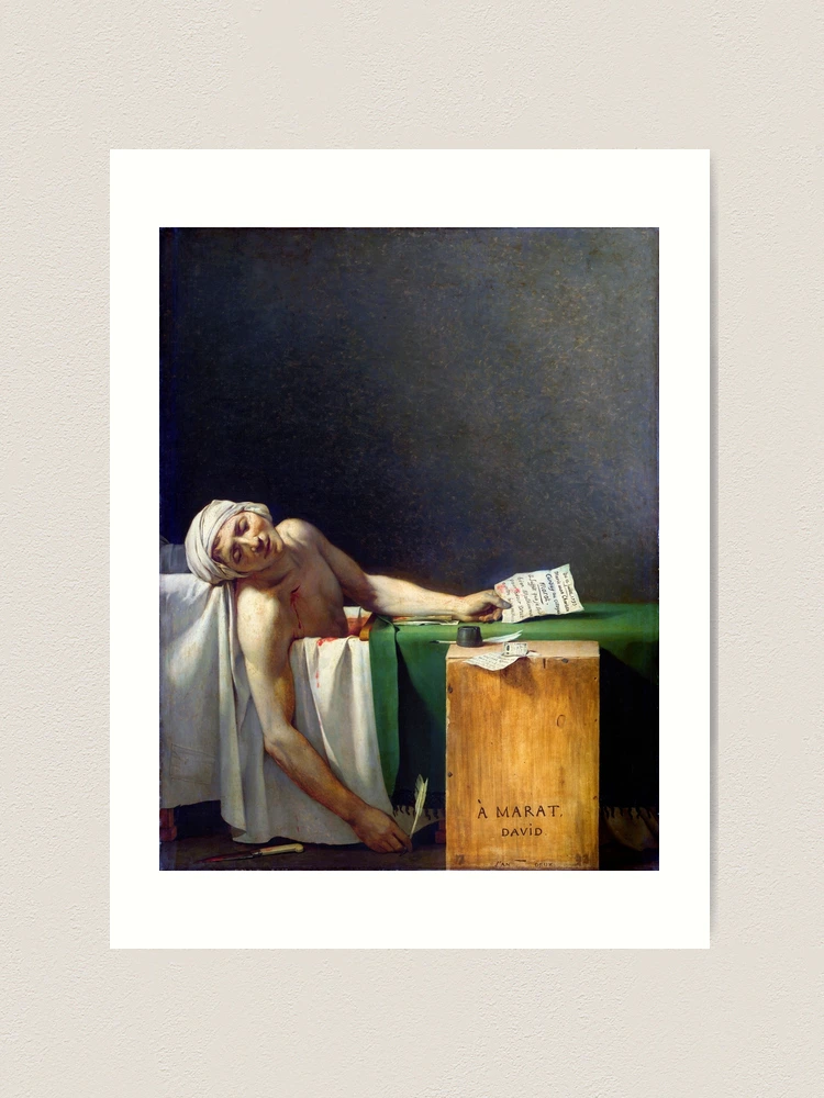 The Death of Marat by Jacques Louis David