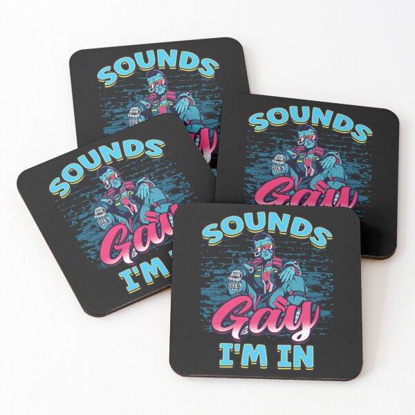 Item preview, Sounds Gay I'm In - Rainbow Robot - Gay Pride - LGBT Pride designed and sold by Kindlifeds.
