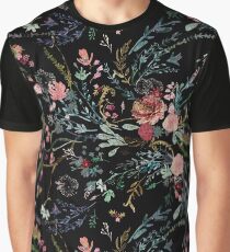 Midnight Floral Graphic T-Shirt