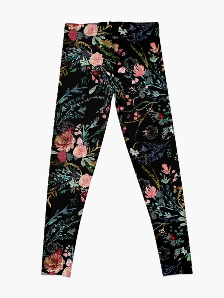 Alternate view of Midnight Floral Leggings