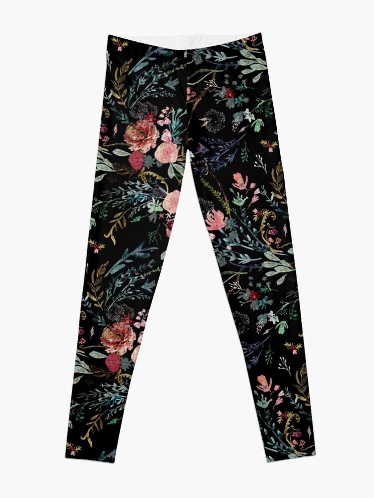 Alternate view of Midnight Floral Leggings